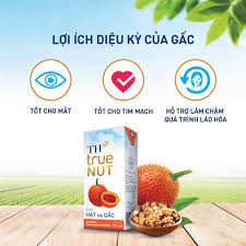 Sữa Hạt và Gấc TH true NUT 180 ml