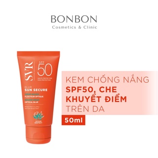 Kem chống nắng che khuyết điểm svr sun secure blur spf50 50ml