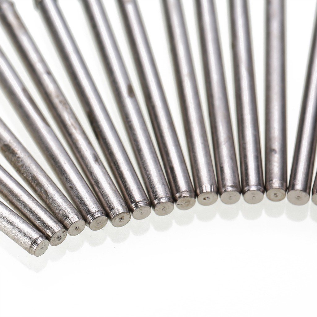 20 Mũi khoan lỗ mạ kim cương dùng cho vật liệu kính / gạch men / đá quý 1mm