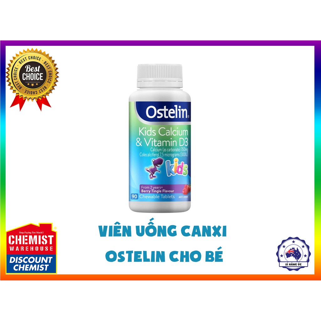 Canxi Khủng Long Ostelin cho bé