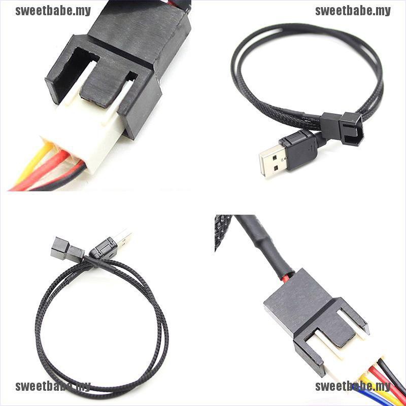 Bộ Chuyển Đổi Usb A Male Sang Fan 2-pin / 3-pin 3pin / 4-pin 4pin | BigBuy360 - bigbuy360.vn