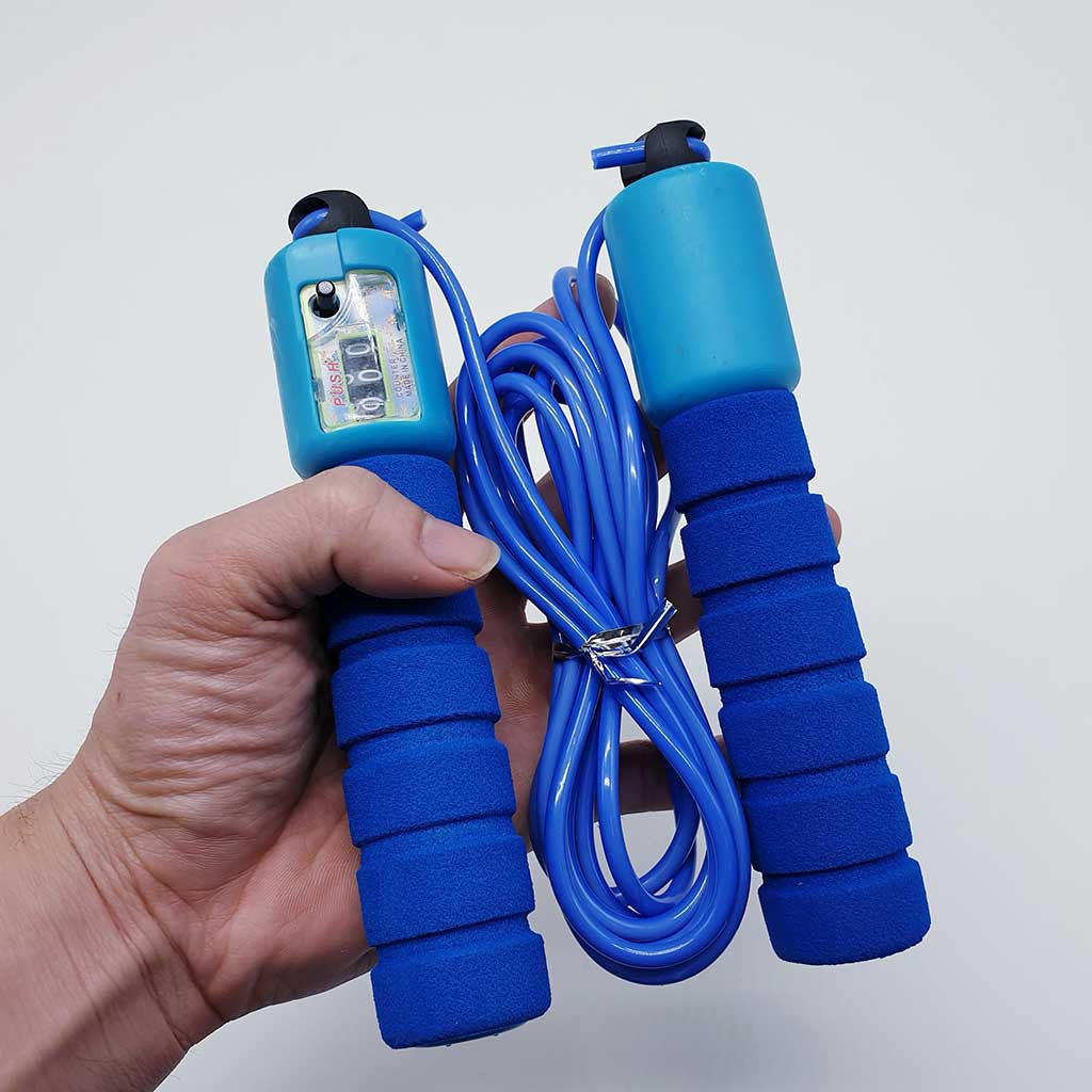 Dây Nhảy Thể Dục Có Bộ Đếm Số Vòng Nhảy ( Giao Màu Ngẫu Nhiên )