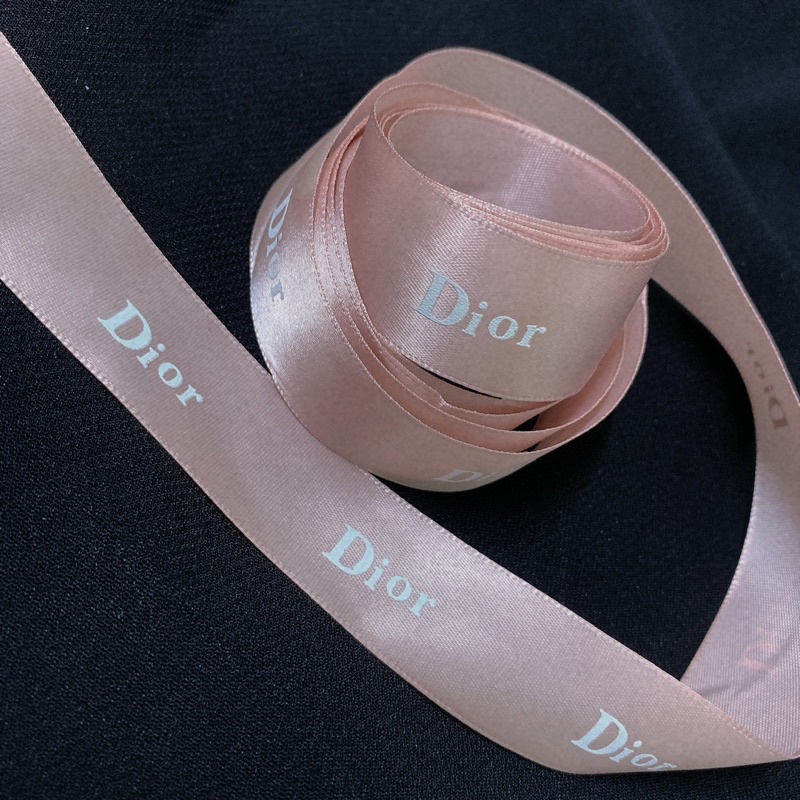 Ruy Băng Chữ Dior Hồng