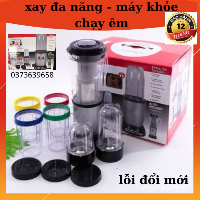 Máy Xay Sinh Tố Đa Năng 21 Chi TiếT-Đa Công Dụng -Nhiều Công Năng -nhỏ ngọn -tiện sử dụng-bảo hành 12 tháng