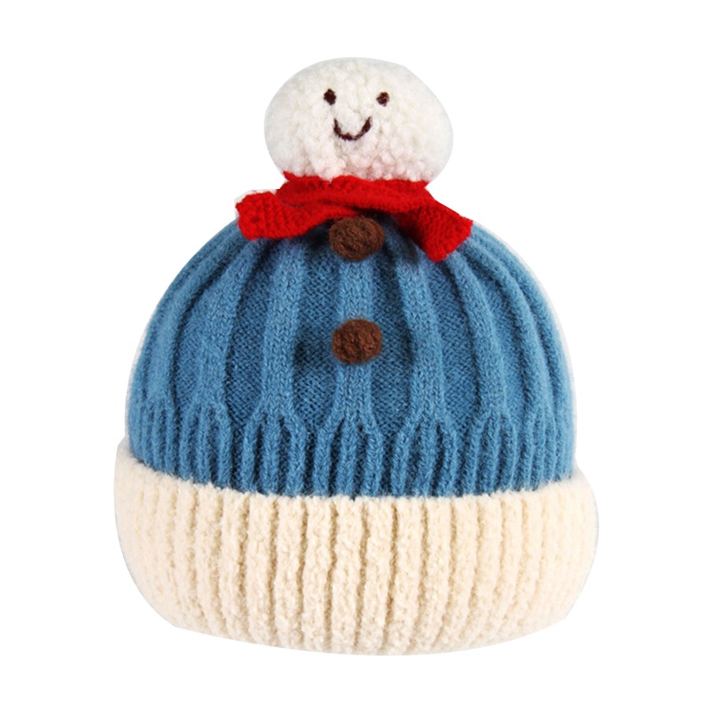 Mũ beanie Mềm Mại Giữ Ấm Mùa Đông Dành Cho Bé Sơ Sinh