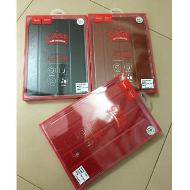 Bao da Hoco Crystal ipad Pro 10.2 2019( New) gen 7/gen 8 2020/Gen 9 2021 chính hãng