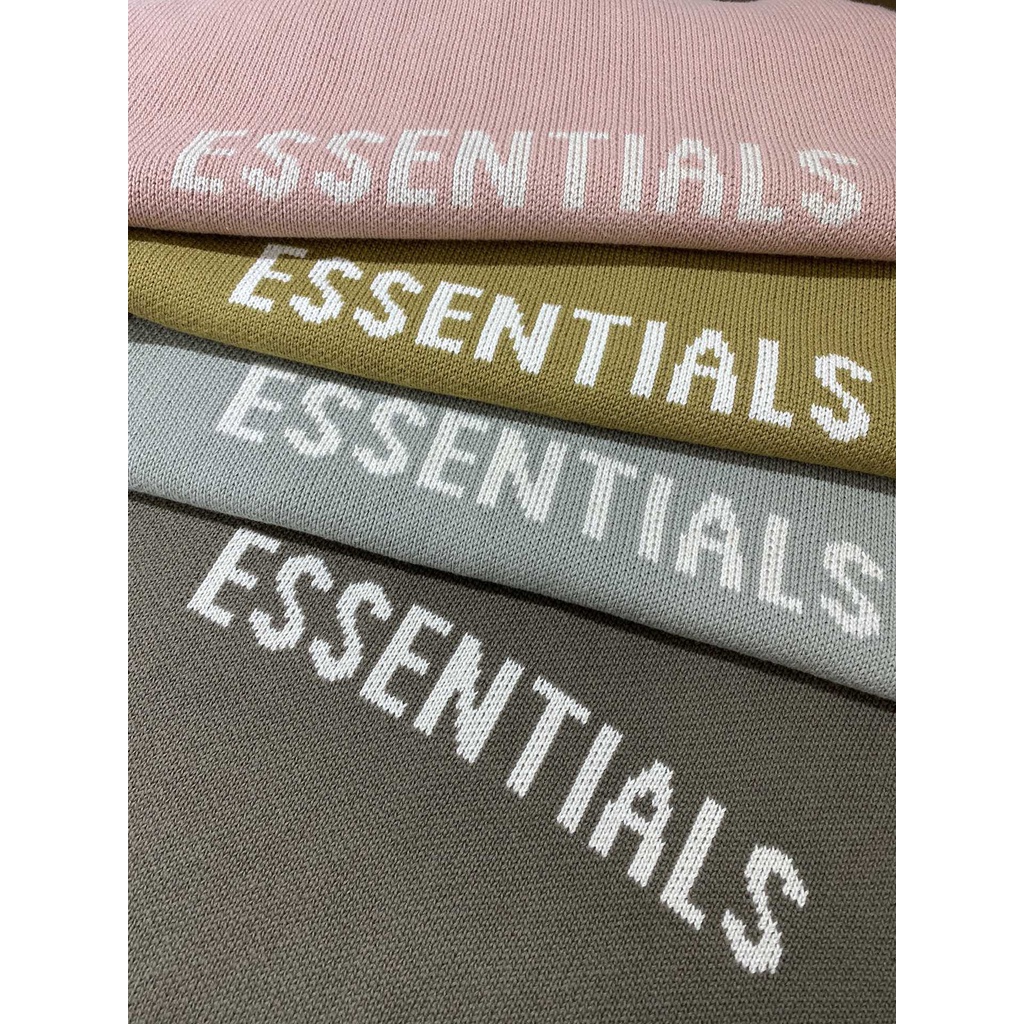 ⚡️[Hight Quality] - Áo len Fear of God Essentials x SSENSE Knit Sweater SS21, Áo len FOG ESSENTIALS