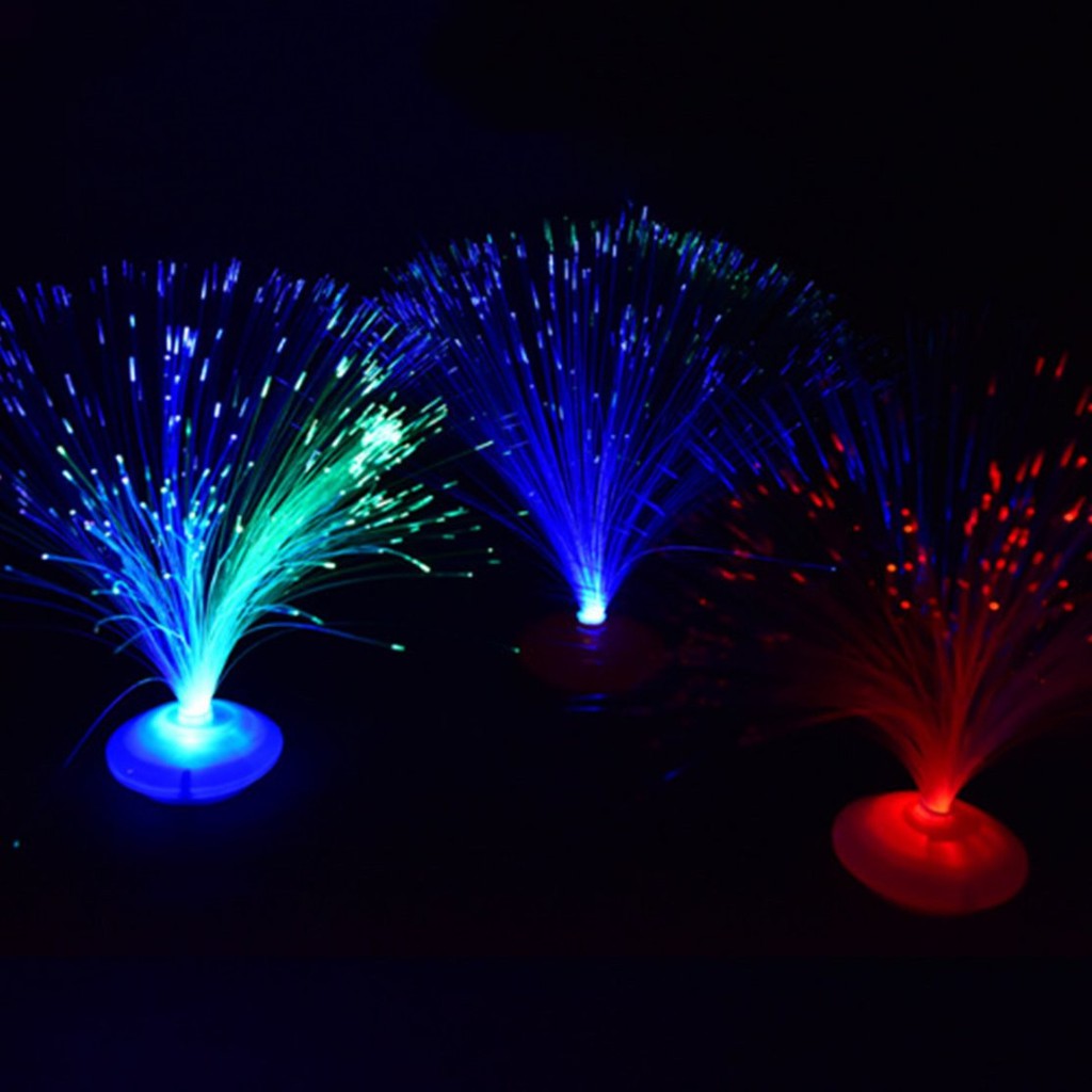 Đèn led bình hoa phát sáng sợi quang