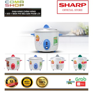 NỒI CƠM ĐIỆN NẮP RỜI SHARP KSH-D19V (1.8 LÍT) - HÀNG CHÍNH HÃNG BẢO HÀNH 12 THÁNG TOÀN QUỐC