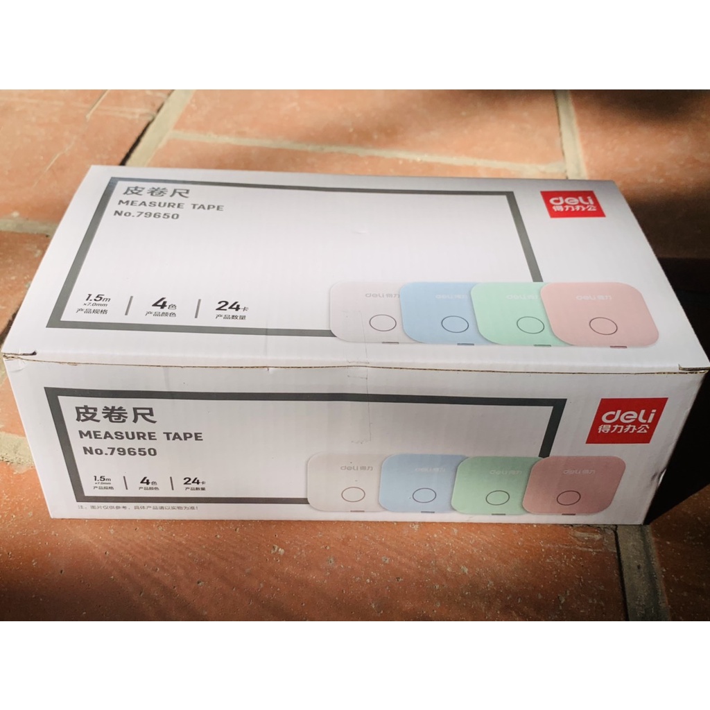 Thước Dây Mini Deli 79650 Tiện Lợi