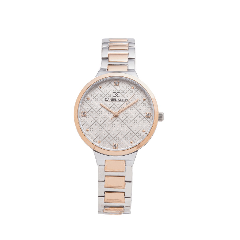 Đồng hồ nữ Daniel Klein Premium Ladies Silver Gold DK5293 - Lamy watch