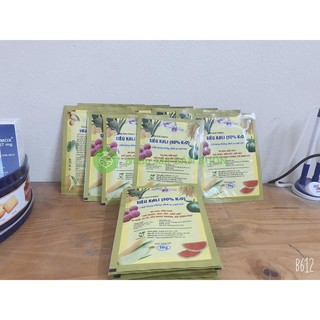 20 Gói Phân Kali Sulphat: HCC SOP Siêu Kali (50%K2O), Giúp Cây Ra Hoa, Đậu Quả, Trỗ Thoát, Múp Bắp, Mẩy Hạt, To Quả