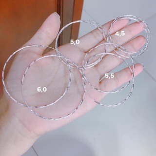 Bông tai tàu bạc ý từ 500k giảm còn 250k