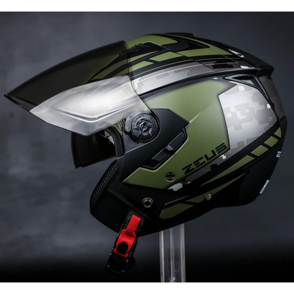 MŨ BẢO HIỂM 3/4 ZEUS 205 - Biker Sài Gòn