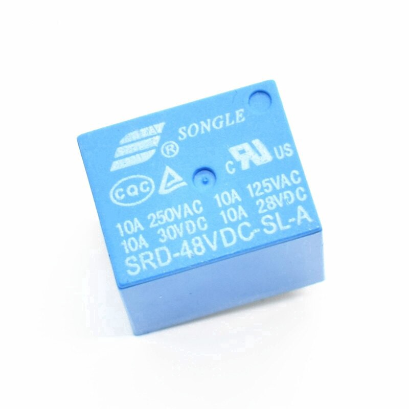 Combo 5 cái RELAY SONGLE SRD-48VDC-SL-A 48V 10A 250VAC loại 4 chân