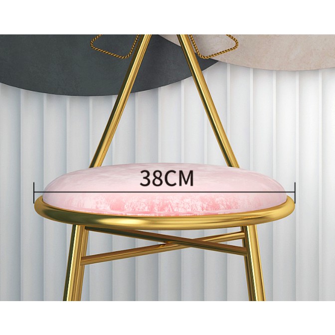 Ghế nơ bàn trang điểm phong cách Bắc Âu