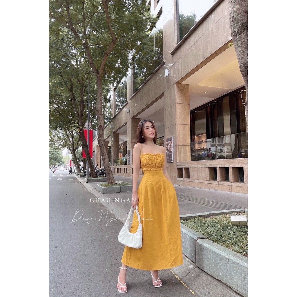 Đầm Maxi Dài 2 Dây [GIÁ SIÊU RẺ] - Đầm Maxi Dài 2 Dây, Thướt Tha Dịu Dàng ❤️ MAZING HOTTEEN SHOP ❤️