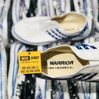 Giày Bata Tàu Warrior WK74 Đế Đen Không Dây