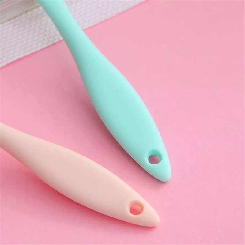 Chổi silicon cán nhựa 18cm
