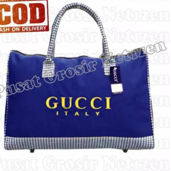 Gucci Túi Xách Du Lịch Cỡ Lớn Thời Trang Cho Nam Nữ