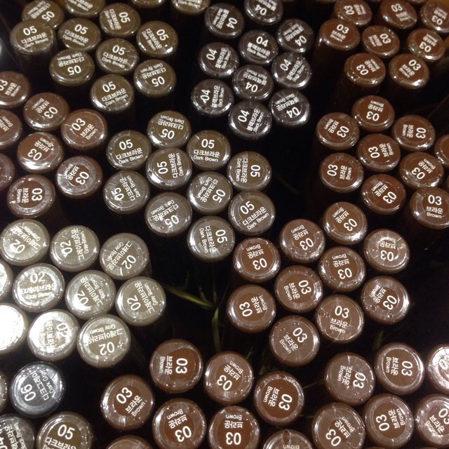 Chì Kẻ Mày 💋FREESHIP💋 Chì Kẻ Mày 2 Đầu Hàn Quốc Đủ số