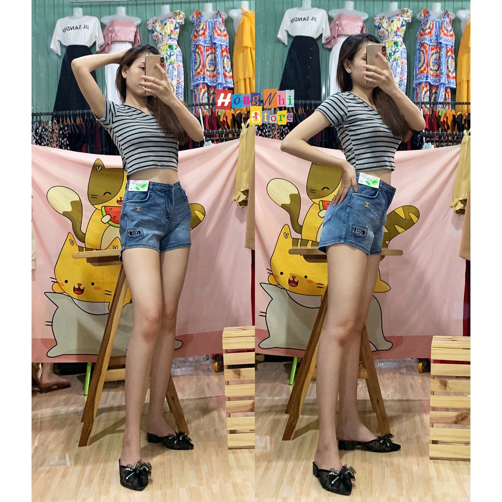 QUẦN SHORT JEAN ĐÙI CO GIÃN CAO CẤP DÁNG RỘNG SIZE ĐẠI 60KG