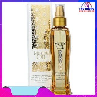[LOREAL CHÍNH HÃNG] TINH DẦU DƯỠNG TÓC SIÊU MỀM MƯỢT MYTHIC OIL L'OREAL MO CAO CẤP 100ML