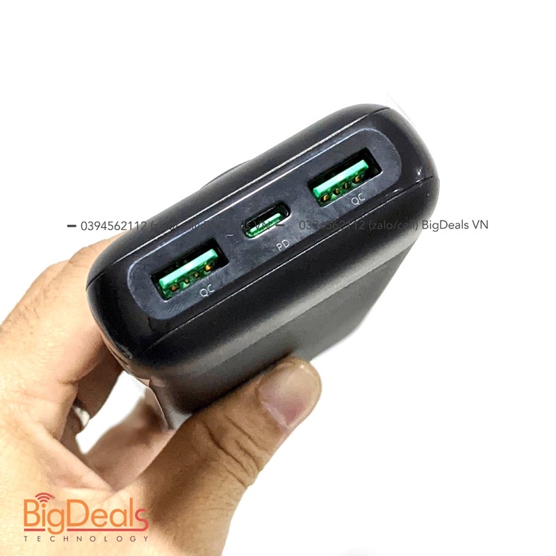 Sạc dự phòng Ravpower RPPB1205 dung lượng 20000mAh 20W chính hãng | BigDeals VN