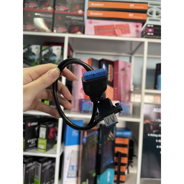 Dây Cáp Kết Nối 1 Cổng Usb 3.0 Sang 20pin