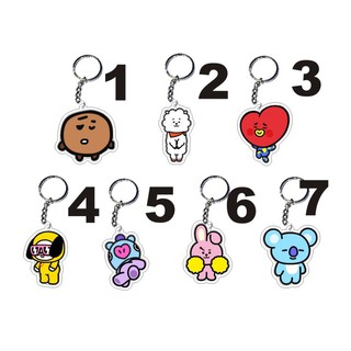 MÓC KHÓA BT21 BTS MẪU 2