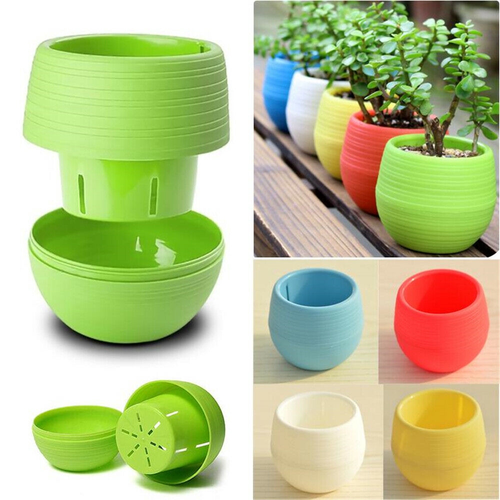 Chậu hoa nhựa mini dễ thương