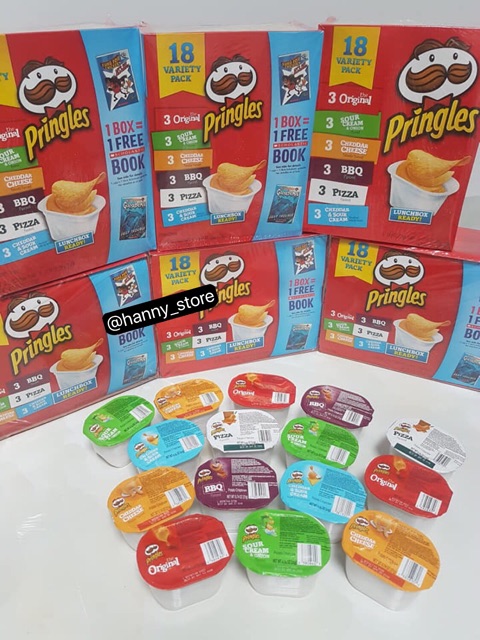 SET BÁNH KHOAI TÂY PRINGLES (3-6vị)