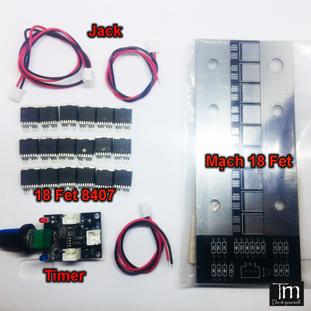 Combo mạch hàn cell siêu tụ 18 Fet