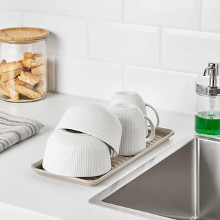 Khay úp cốc/ hứng nước ikea valvardad