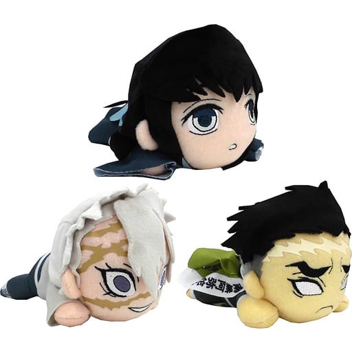 Tổng hợp móc chìa khóa bông Demon Slayer: Kimetsu no Yaiba EX NESOBERI  KCM Vol.4 chính hãng Nhật Bản