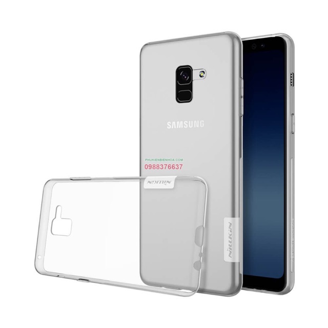 [Mã ELFLASH5 giảm 20K đơn 50K] Ốp dẻo Silicon hiệu Nillkin Samsung A8 2018