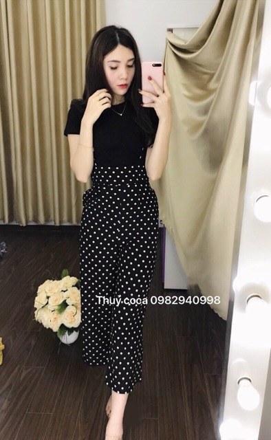Full set áo phông yếm kiểu Cluttes hàng đẹp