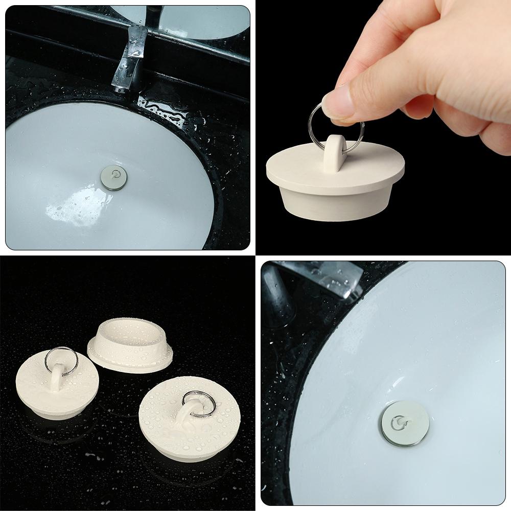 Nút Chặn Lỗ Thoát Nước Bồn Rửa Hình Tròn Siêu Bền Tiện Dụng Cho Nhà