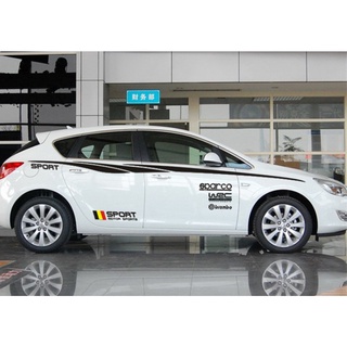 Tem dán sườn xe phong cách thể thao TX018