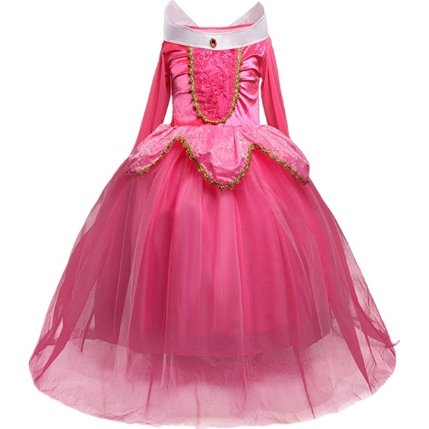 Đầm hóa trang phong cách công chúa Halloween cho bé gái 4 - 10 tuổi