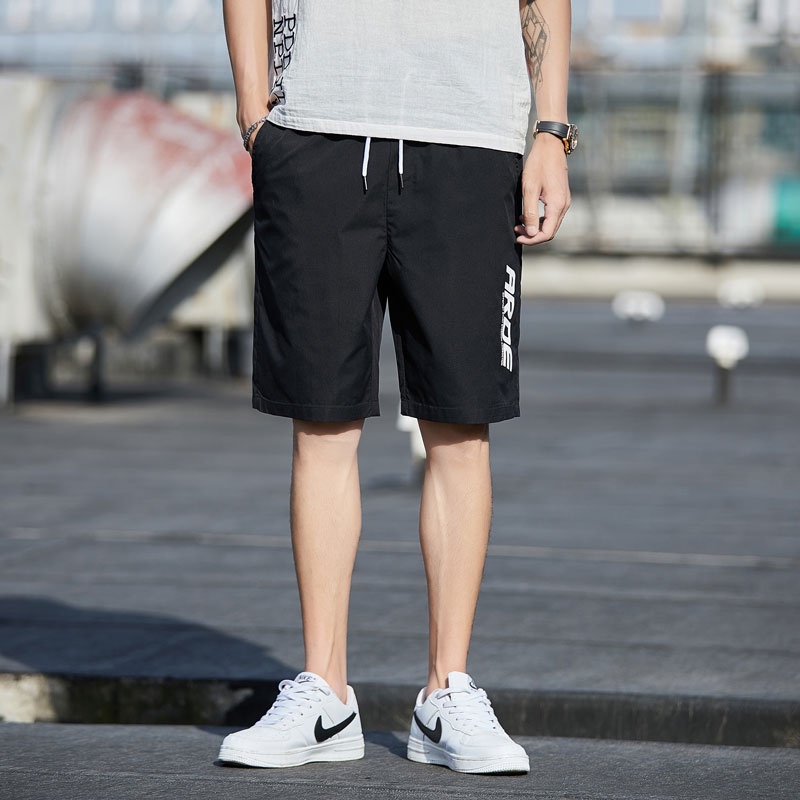Quần short thể thao ống rộng thời trang mùa hè dành cho nam