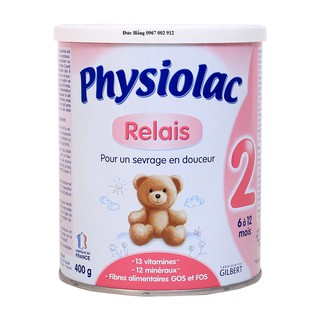Sữa Physiolac số 2 - 400g