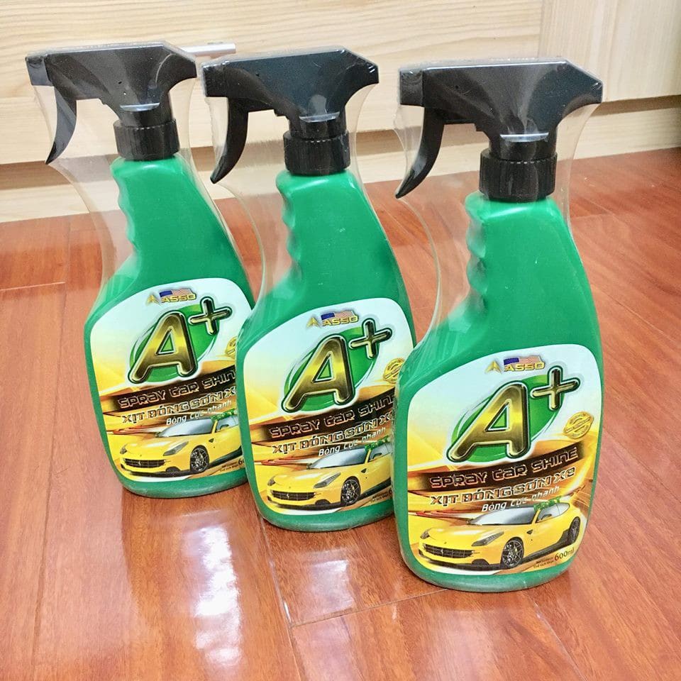 Xịt Bóng Sơn cho ô tô ⚡FREESHIP⚡ (A+ SPRAY CAR SHINE)