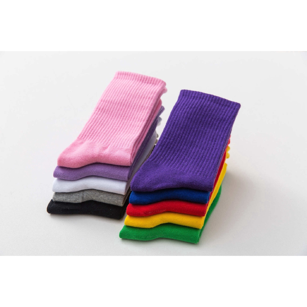 Tất cotton nhiều màu đẹp mắt cho nam nữ