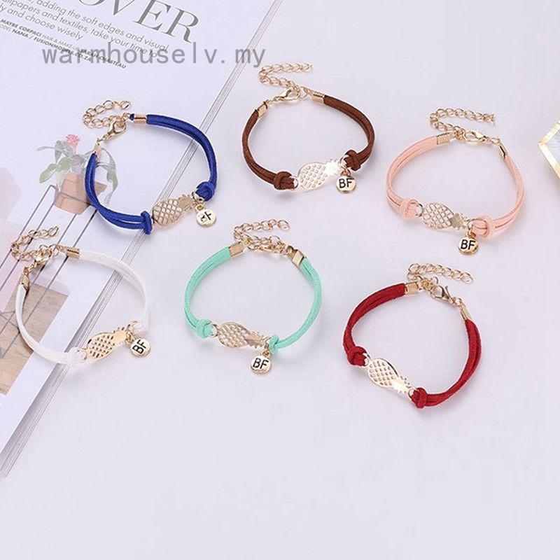 Vòng Tay Tình Bạn Mặt Hình Trái Dứa