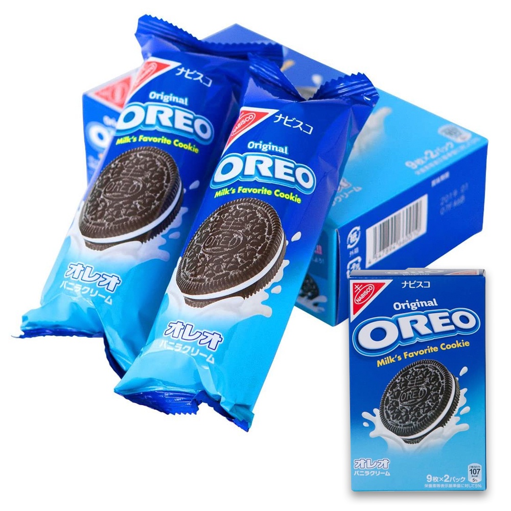 Bánh Quy Nhân Kem Vani Oreo Original 12 Cái Nội Địa Nhật
