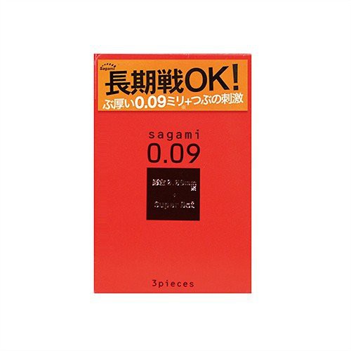 Bao cao su Sagami Super Dot 009 Nhật Bản, siêu gai kích thích, kéo dài thời gian quan hệ (hộp 3 chiếc)