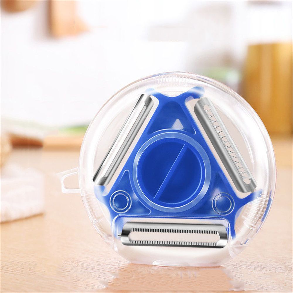 Dụng Cụ Bào Rau Củ Quả Đa Năng 3 Trong 1 Bằng Thép Không Gỉ