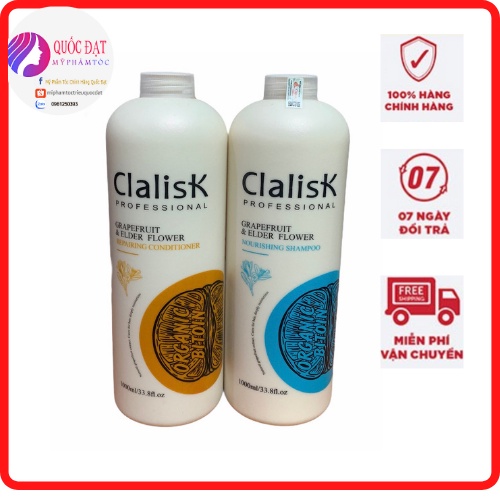 Bộ gội xả ClalisK 1000mlx2 hàng chuẩn chính hãng công ty