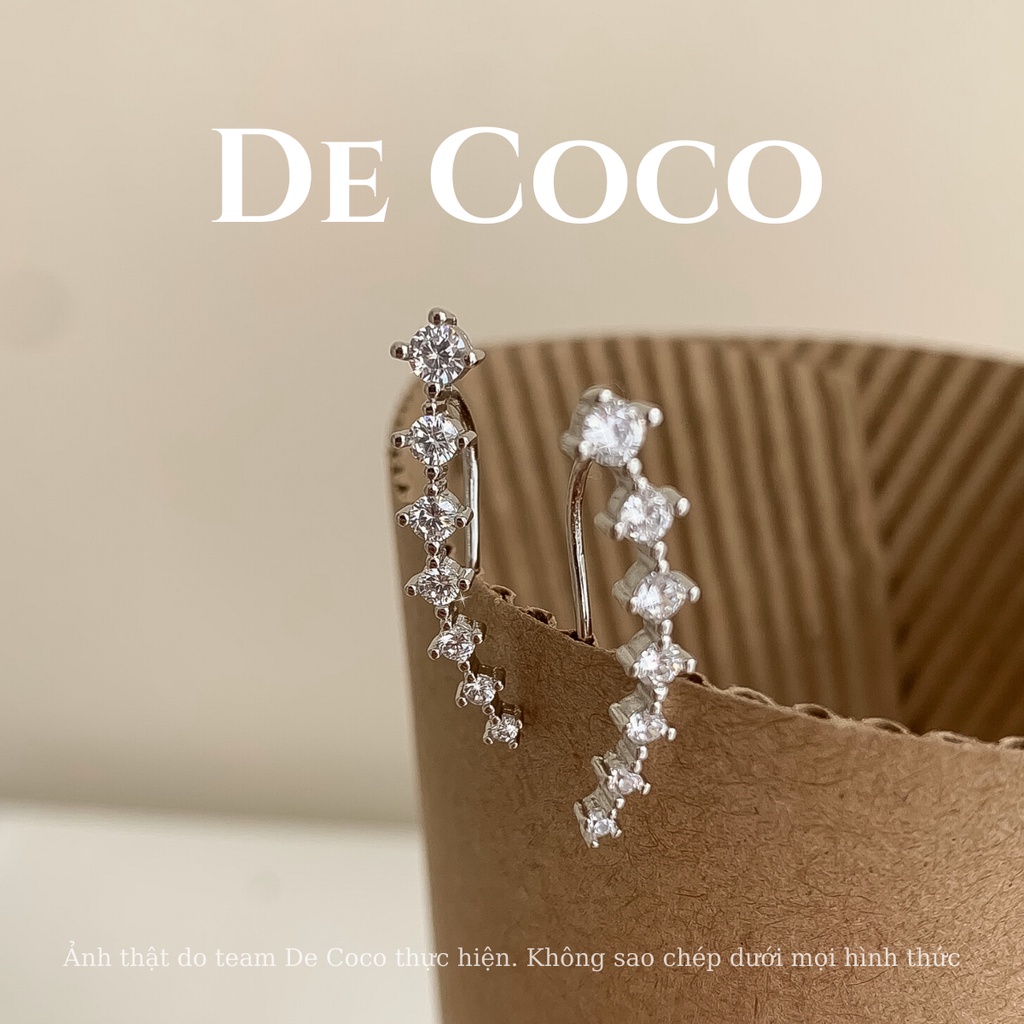 Khuyên tai nữ sao băng Shooting Star decoco.accessories